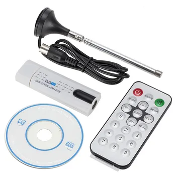 Цифровой спутниковый DVB-T2 USB TV Stick Тюнер HD TV Ресивер DVB-T/DVB-C/FM/DAB