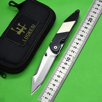 Складной нож для полосы обгона Premium S35VN Blade 62HRC Карманный Нож для Кемпинга, для самообороны, для спасения на открытом воздухе, Универсальный Нож EDC