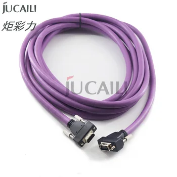 Jucaili 2 шт. струйный принтер фиолетовый 14pin PCI кабель для передачи данных для платы BYHX Allwin Xuli Human широкоформатный принтер высокой плотности с проводом