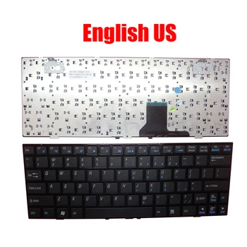 Клавиатура для ноутбука E-Benton Для Luffy Plus S310I V103699BS1 51-101-103601 66-V1036FOA1US-00 Английская Американская Черная С Рамкой Новая