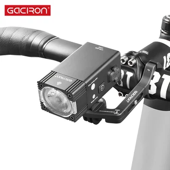 Gaciron 2 в 1, Умный Велосипедный фонарь 800LM, Велосипедная фара, Держатель для крепления GoPro, Перезаряжаемый фонарик, Велосипедное снаряжение на Руль