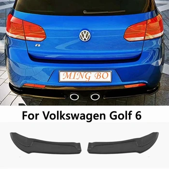 Для Volkswagen Golf 6 R20, высококачественный ABS, автомобильный диффузор заднего бампера, задний боковой Сплиттер, спойлер для губ 2010-2013