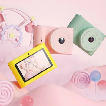 3-Дюймовая Wifi Мини-детская камера 1080 P Сенсорная камера Перезаряжаемая 1000 мАч Цифровая детская камера