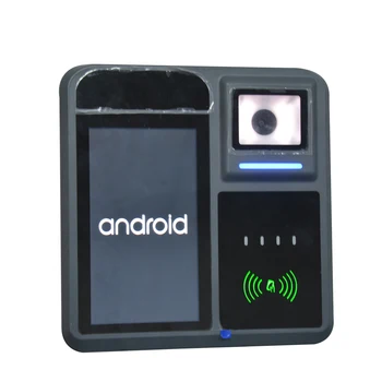 QPBOC 13,56 МГц NFC Считыватель смарт-карт 2D сканирование QR-кода Android 9,0 Шинный валидатор P18-Q