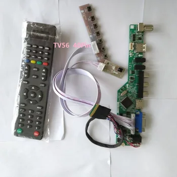 комплект для LTN173KT03 TV AV Панель Экран ЖК светодиодный пульт дистанционного управления VGA 1600X900 USB HDMI 40pin LVDS 17,3 
