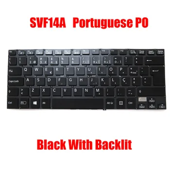 Португальская клавиатура для ноутбука SONY SVF14A 149238391PT 149237791PT 9Z.NABSQ.006 9Z.NABBQ.006 149238691PT V141106CK1PO