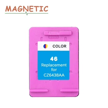 Магнитный Совместимый Трехцветный Чернильный Картридж Для HP 46 Для принтера HP 46 DeskJet 2020hc 2025hc 2520hc 2029 2529 4729
