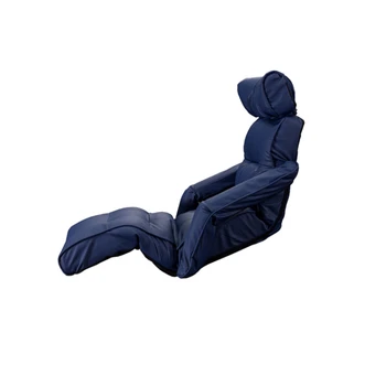 Многоугольное Регулируемое Складное ленивое кресло с откидной спинкой Современный напольный диван из огнестойкой кожи для отдыха