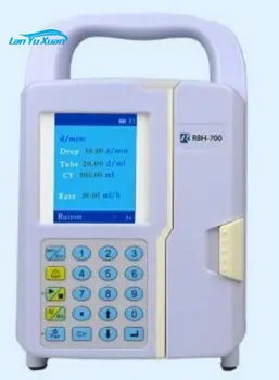 Инфузионный насос Ruibo RBH-700, полноэкранный дисплей библиотеки типов трубок с функцией записи и встроенным инфузионным устройством