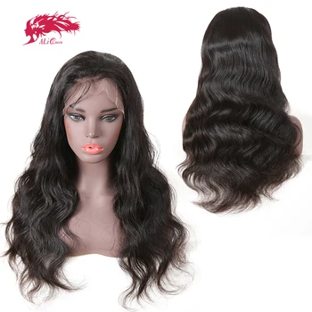 Объемные волнистые парики из человеческих волос с полным кружевом для женщин, Бразильский парик из человеческих волос, Медовый блонд, Кружевные фронтальные парики из натуральных волос
