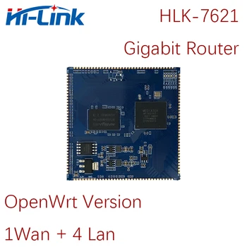 Модуль маршрутизатора Hi-Link GigE Gigabit Ethernet HLK-7621 GbE Версии Openwrt с чипсетом MT7621A USB2.0/3.0