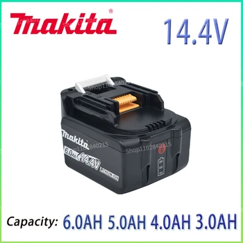 Makita 14,4 V 3.0AH 4.0Ah 5.0AH 6.0AH Перезаряжаемая Батарея светодиодный Индикатор для BL1430 BL1415 BL1440 196875-4 194558-0 195444-8