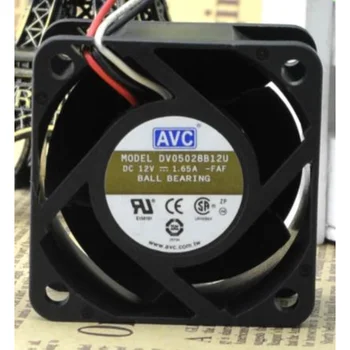 Новый Вентилятор охлаждения для AVC DV05028B12U 12V 1.65A 2-проводной Двухшаровый Вентилятор Охлаждения 5 см 5028