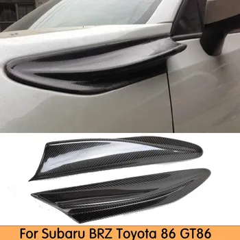 Накладка на Боковое Крыло автомобиля из углеродного волокна, Эмблема, значок, наклейка, Накладка для Toyota GT86/Subaru BRZ 2013-2016