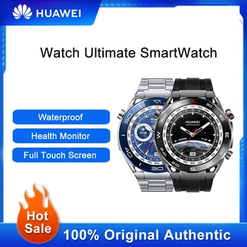 Huawei Watch Ultimate SmartWatch 100 Метров Для Глубокого Дайвинга Водонепроницаемый Мужской Женский 1,5 Дюймовый Спортивный Браслет LTPO AMOLED Bluetooth