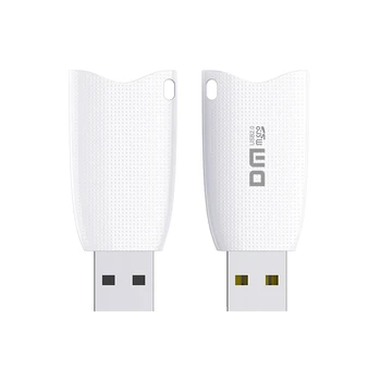 Устройство чтения карт памяти DM USB 2.0 с инновационным слотом для карт памяти TF замените устройство чтения карт памяти на флэш-накопитель USB для компьютера или автомобиля CR025