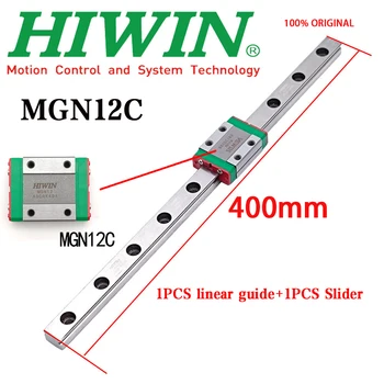 Новый HIWIN Оригинальный Аутентичный MGN12C MGN12 Линейная Направляющая С Ползунком Высокоточная 400 мм Линейная Направляющая 3D Принтер Из легированной Стали