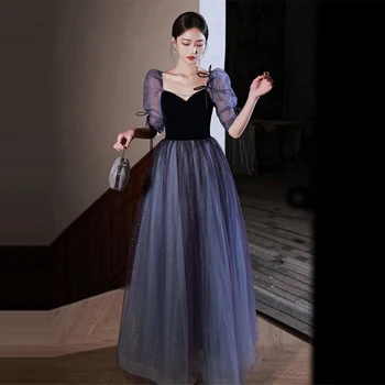 Вечерние платья LAMYA 2023, Простое Коктейльное платье в стиле Милой Принцессы, Элегантное Платье для выпускного вечера с коротким рукавом Vestido De Noiva