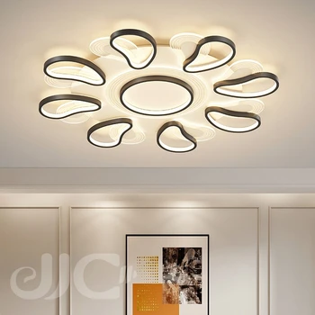 JJC Лампа для гостиной, современная Простая атмосферная лампа для спальни, потолочный светильник, комбинированная упаковка, комплект ламп для всей комнаты