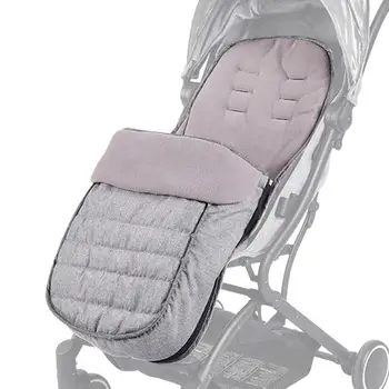 Зимний спальный мешок для коляски, Утолщенная водонепроницаемая сумка для коляски, Зимняя уличная ветрозащитная морозостойкая съемная сумка для овсянок