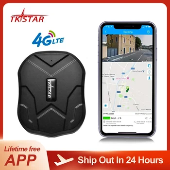 4G TKSTAR TK905 автомобильный GPS трекер 5000 мАч 90-дневный режим ожидания автомобильный трекер GPRS Позиционирование Монитор реального времени Жизнь Бесплатное приложение веб