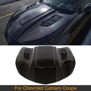 Карбоновая крышка капота двигателя автомобиля для Chevrolet Camaro Coupe 2016 2017 2018 Передняя крышка капота двигателя из углеродного волокна