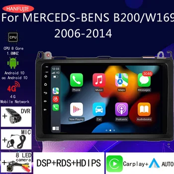 2DIN Автомобильный Радио Android Мультимедийный плеер Авто GPS для Mercedes/Benz/W169 W245 W639 W906 Sprinter B160 B170 B200 TPMS DAB + OBD2
