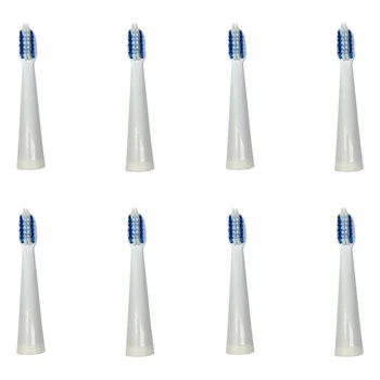 Сменные головки для зубных щеток 8 шт. для электрических головок для зубных щеток LANSUNG U1 A39 A39plus A1 SN901 SN902 синего цвета