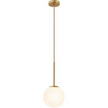 Современный простой ресторан, бар, столовая, креативный декоративный стеклянный шар, светильник в скандинавском стиле, прикроватный подвесной светильник для спальни