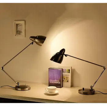 Простая Современная Настольная Лампа Creative Long Arm Folding Student Eye Protection Led Для Настольной Лампы Vienna Hotel Study