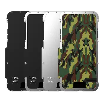 Роскошный Антидетонационный Чехол Для телефона iPhone 11 Pro Max, Противоударный Алюминиевый Металлический Бронированный Чехол Для iPhone X XS XR 7 8 Plus XS Max Case