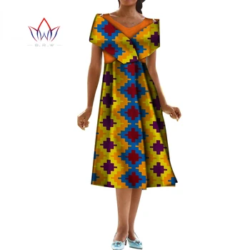 Платья Riche в африканском стиле для женщин, вечерние платья с принтом дашики, Vestidos, Женская африканская одежда WY5508