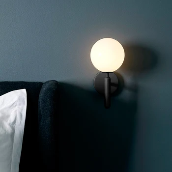 Miira Настенный светильник дизайнерский минималистичный настенный светильник комната спальня кабинет креативный офис вертикальная лампа для фортепиано Скандинавская светодиодная лампа для ванной комнаты