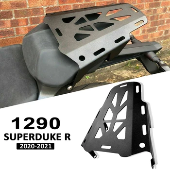 Черный для заднего багажника 1290 Superduke R 2020 2021, Стойка для сидения мотоцикла, Багажник для перевозки грузов