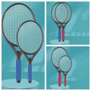 1 Комплект Хорошая Эластичность Комплект Теннисных Ракеток Зеленый Мяч С Теннисной Ракеткой Эргономичный Ударопрочный Портативный Теннисный Тренажер