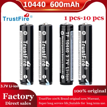 TrustFire 10440 Литиевая батарея емкостью 350 мАч 3,7 В Аккумуляторная батарея Подходит для батарей фонарика (печатная плата)