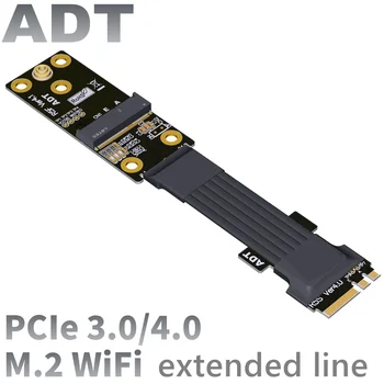 M.2 WiFi A. E key адаптер беспроводной сетевой карты удлинитель pcie4.0 3,0