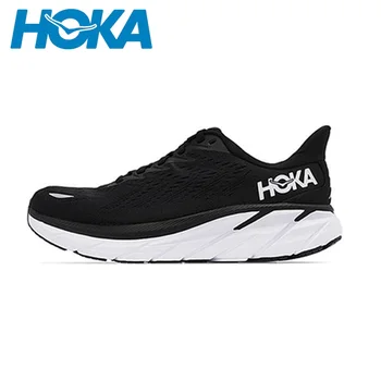 Мужские кроссовки для бега HOKA Clifton 8, дышащие женские кроссовки Flick Road, Легкая износостойкая нескользящая подушка, Повседневная роскошная теннисная обувь