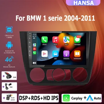 2din 4 + 64G Авто Android автомобильный радио мультимедийный плеер Carplay GPS навигация IGO без CD для BMW 1 серии E87 E88 E82 E81 2004-2014