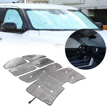 Для 22-23 Toyota Tundra солнцезащитный козырек на переднее стекло, полное окно, ветровое стекло, складная защита от ультрафиолета, аксессуары для интерьера автомобиля