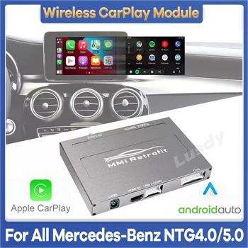 Беспроводной модуль Apple Carplay для Mercedes Benz A B C E CLS GLE GLA GLC GLK ML S Class NTG4.5 NTG5.0 Android Автоматический интерфейс