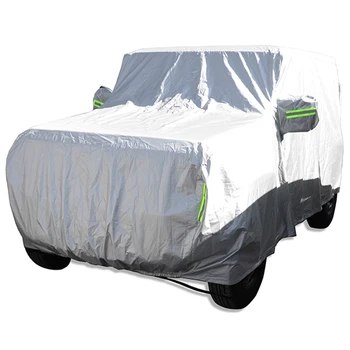 Чехол для автомобиля, наружный непромокаемый Пылезащитный чехол для защиты от ультрафиолета Suzuki Jimny 2019 2020, Внешние аксессуары