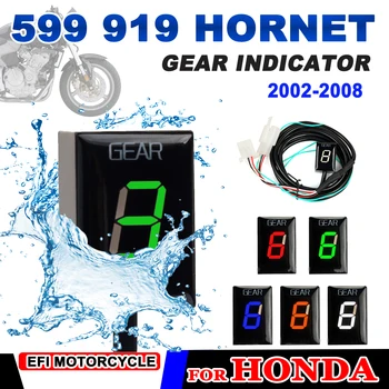 Для HONDA 599 Hornet 2003 2004 -2005 2006 919 Hornet 2002 -2007 2008EFI Аксессуары для мотоциклов 1-6 Индикатор передачи Дисплей Метр