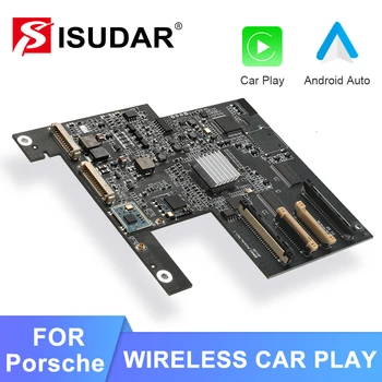 ISUDAR Carplay Модуль Для Porsche/Cayenne/Кайман/Boxster 911 OEM 7-дюймовый экран Головного устройства PCM 3,0 Android Auto AI Box Мультимедиа