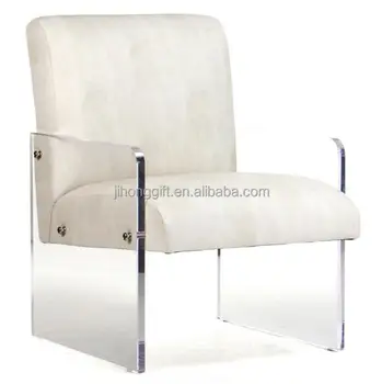 изготовленный на заказ на фабрике роскошный стул из прозрачного акрила для столовой мебели