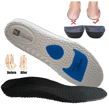 Ортопедические стельки EVA для обуви, Мужские И женские Кроссовки, Комфортная Внутренняя подошва, Высокоэластичные амортизирующие накладки для спортивных кроссовок