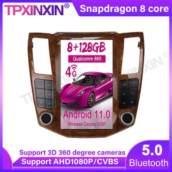 8G 256G Android 11 Для Lexus RX RX300 RX330 RX350 RX400H Автомобильный GPS Навигатор Радио Стерео Магнитофон Головное Устройство