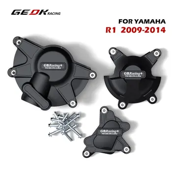 Защитный чехол для крышки двигателя мотоцикла R1 для YAMAHA YZF-R1 2009 2010 2011 2012 2013 2014, Комплект аксессуаров для крышки двигателя