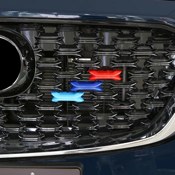 Наклейка для украшения передней решетки Автомобиля, Цветная отделка решетки Радиатора для Mazda CX-5 CX5, Аксессуары 2022 2023 (не для 19-21)