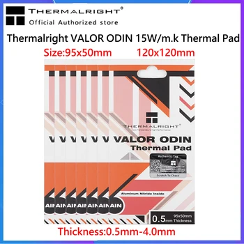 Thermalright VALOR ODIN 15W/m.k Термопластичная прокладка Для M.2 SSD памяти Силиконовая прокладка CPU GPU видеокарта Vedio Проводящая прокладка